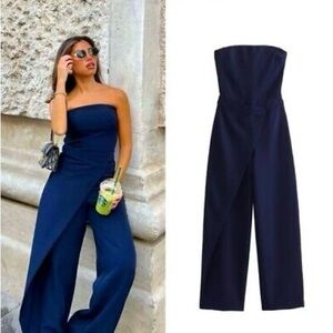 Zara Strapless Jumpsuit